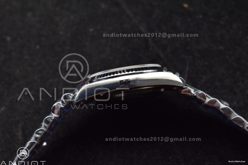 President 672 Edition Steel QF DayDate 36 904L on Blue SS Dial (Gain Packable vr3255 Best V5 Bracelet Weight) 0820